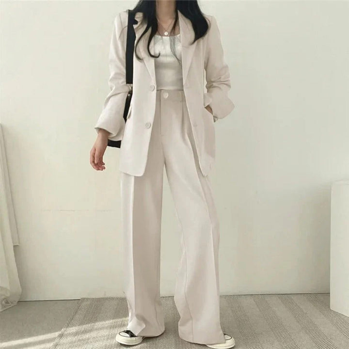 Yasmine | Compleu sacou oversize casual pentru femei