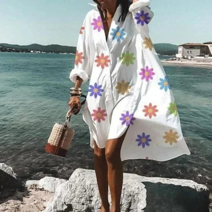 Yara | Rochie Cămașă Oversize Casual pentru Femei
