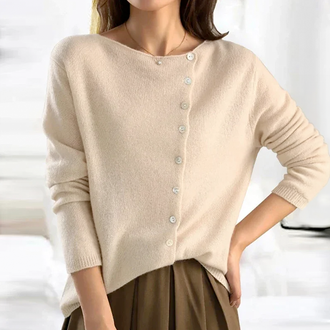 Cárdigan para mujer con botón | Invierno