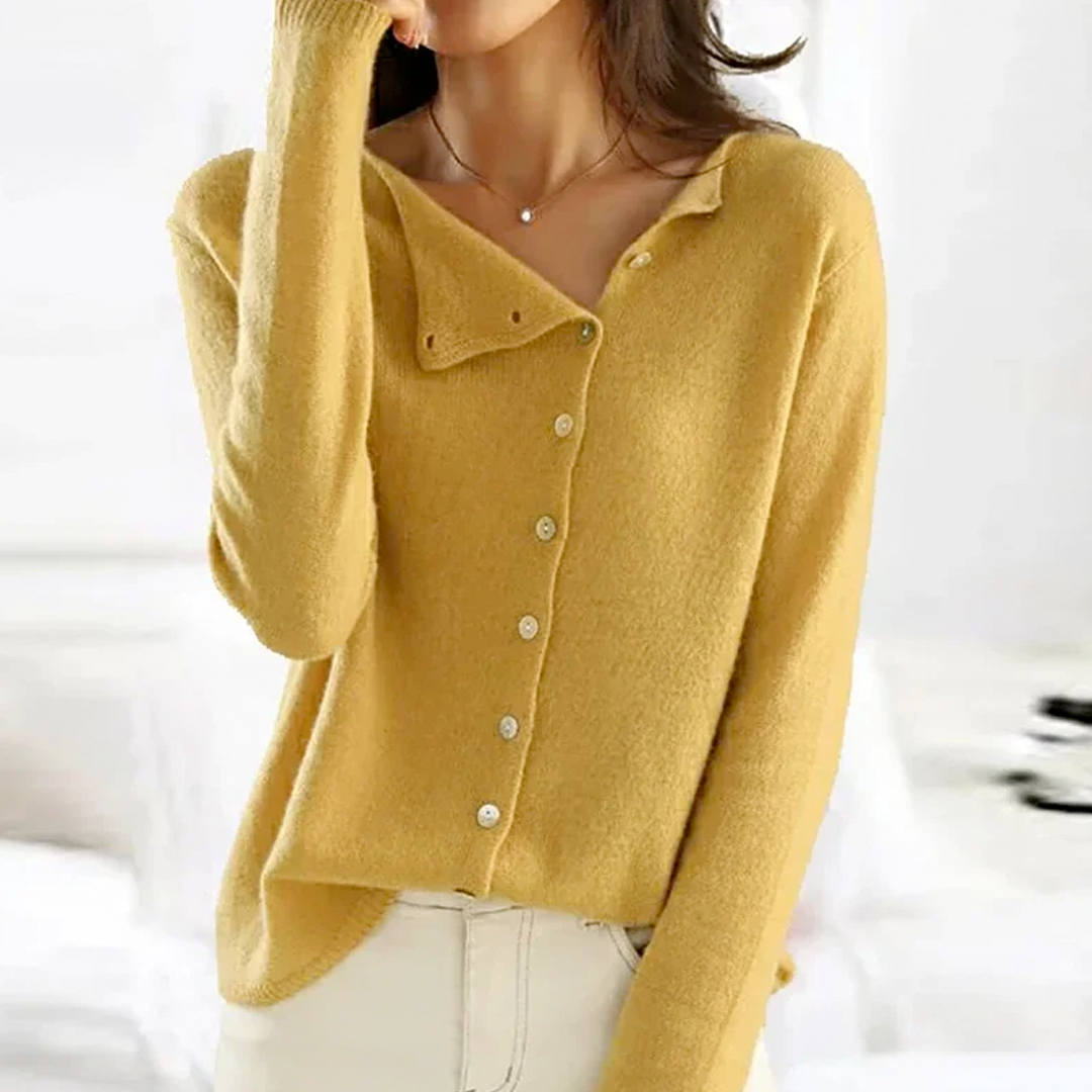 Cárdigan para mujer con botón | Invierno