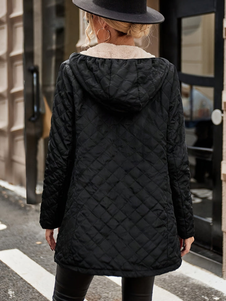Laura Giacca Invernale Donna Trapuntata – Calda con Fodera Sherpa & Design Trapuntato