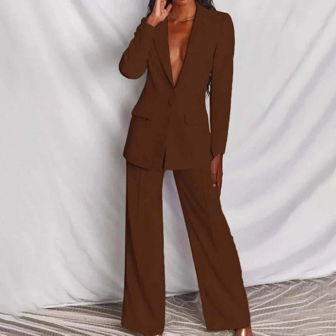 Indira | Set de costume croite din două piese pentru femei