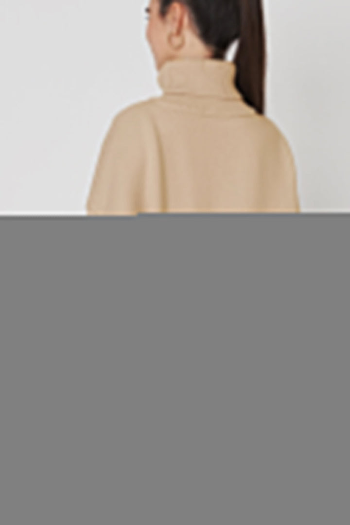 Marian Maglione Donna Oversize a Collo Alto – Pullover Invernale Morbido Vestibilità Relax