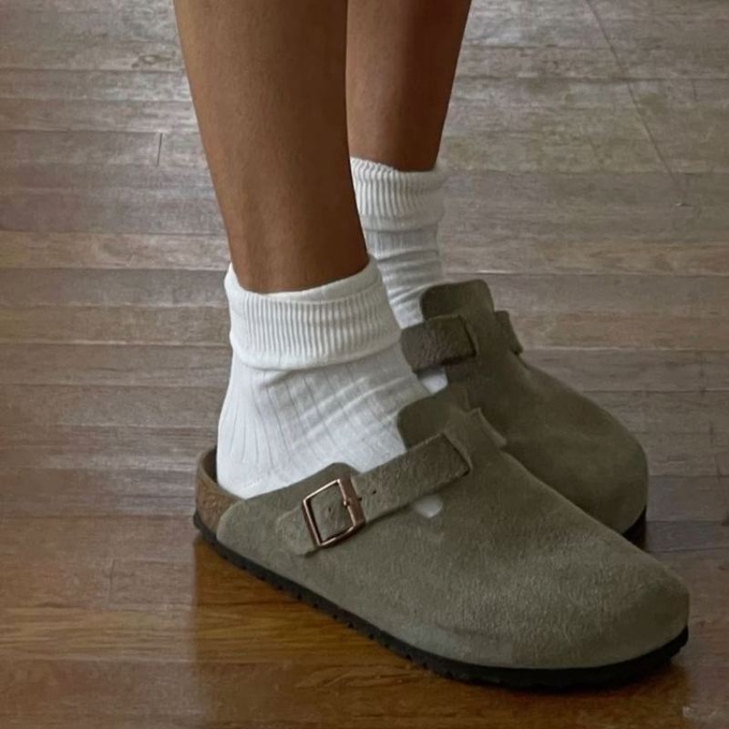 Unisex mokasíny z kůže | s detailem přezky