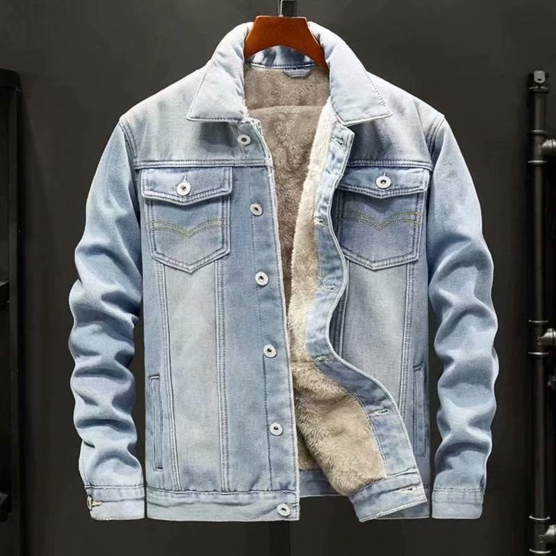 Ethan Giacca Denim Uomo – Jeans Premium, Stile Iconico & Look Streetwear Moderno