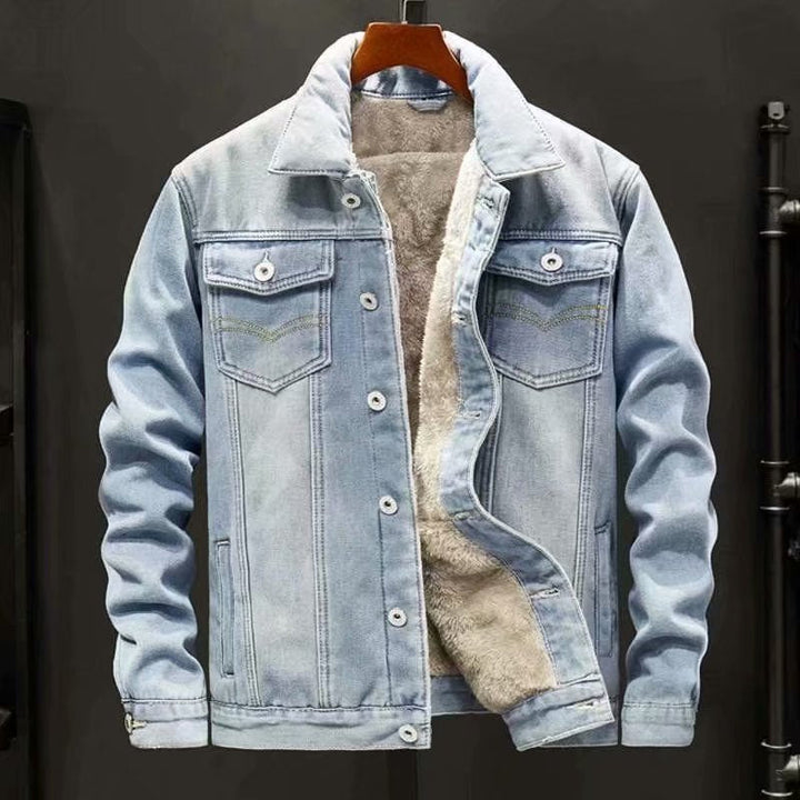 Ethan Giacca Denim Uomo – Jeans Premium, Stile Iconico & Look Streetwear Moderno