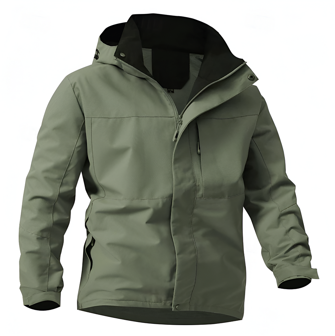 Floris Giacca Invernale Uomo Impermeabile – Antivento, Traspirante & Stile Casual