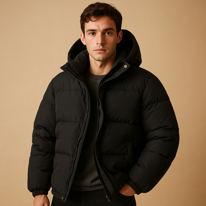 Timothy Giacca Puffer Uomo – Giubbotto Imbottito Leggero con Cappuccio e Taglio Sportivo