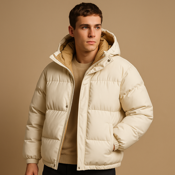 Timothy Giacca Puffer Uomo – Giubbotto Imbottito Leggero con Cappuccio e Taglio Sportivo
