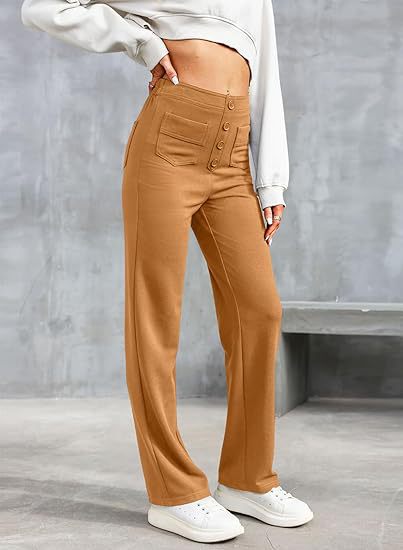Pantaloni elastici pentru femei | Talie înaltă