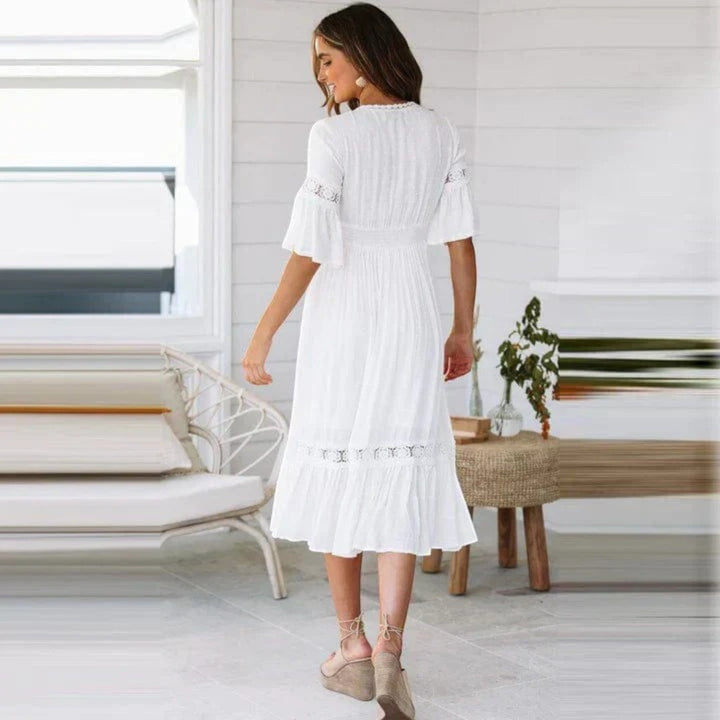 Suzanne | Rochie de vară boemă pentru femei | Midi