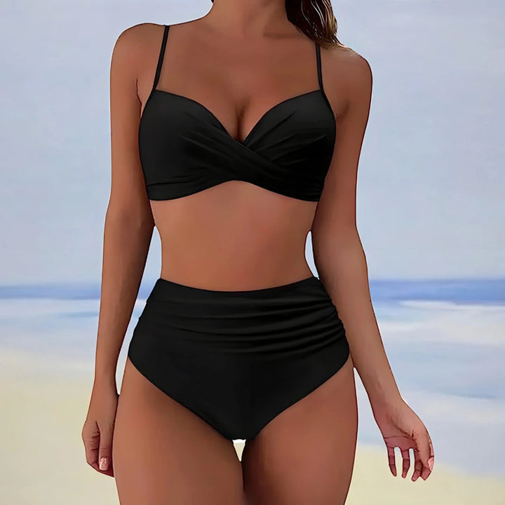 Vivienne | Bikini elegante cu talie înaltă pentru femei