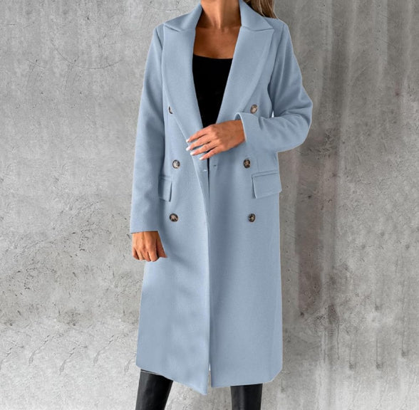 Long Women's Trench Coat | Winter