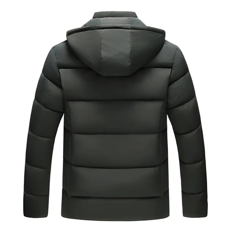 Zade Parka Invernale Uomo – Giacca Robusta Molto Calda con Cappuccio e Fodera in Fleece