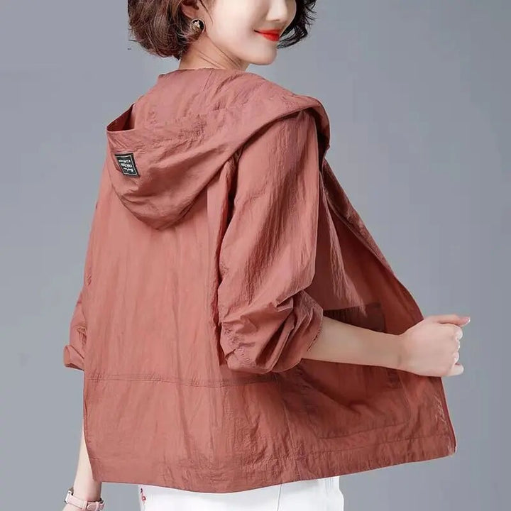 Women's Casual Waterproof Jacket | With Hood