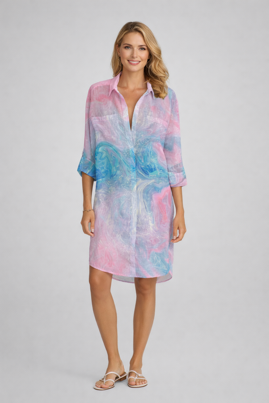Scarlett Damen Sommerkleid Elegant – Leichtes und Vielseitiges Kleid für Tag und Abend