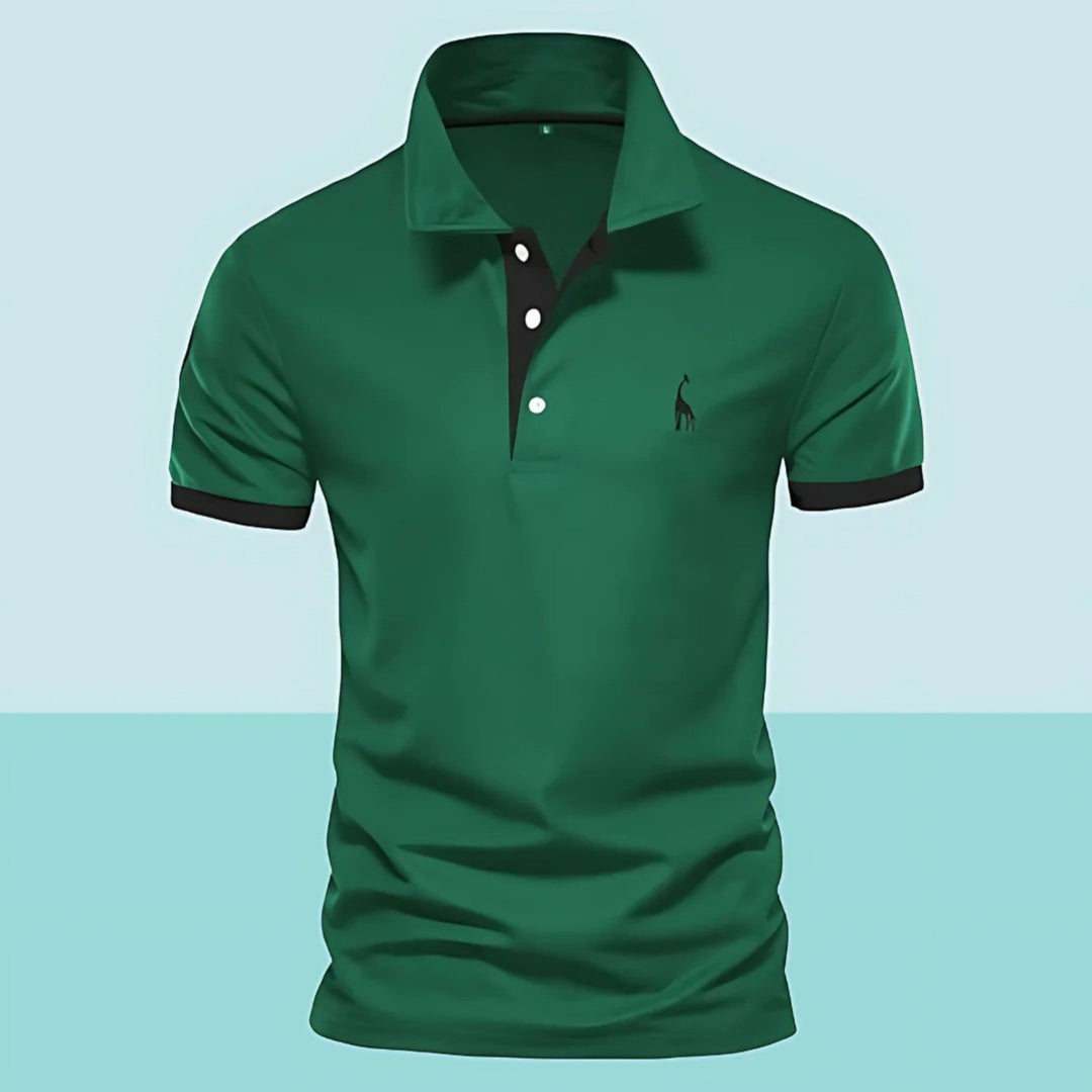 Tobias | Polo Casual pentru Bărbați | Mânecă Scurtă