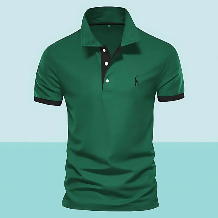Tobias | Polo Casual pentru Bărbați | Mânecă Scurtă