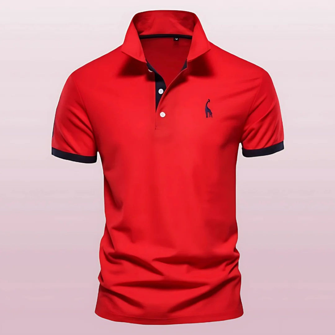 Tobias | Polo Casual pentru Bărbați | Mânecă Scurtă