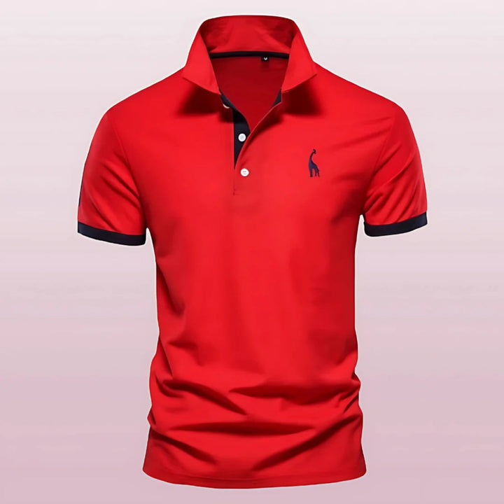 Tobias | Polo Casual pentru Bărbați | Mânecă Scurtă