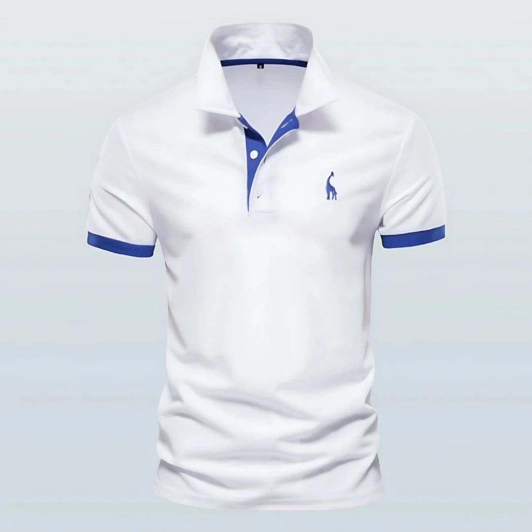 Tobias | Polo Casual pentru Bărbați | Mânecă Scurtă
