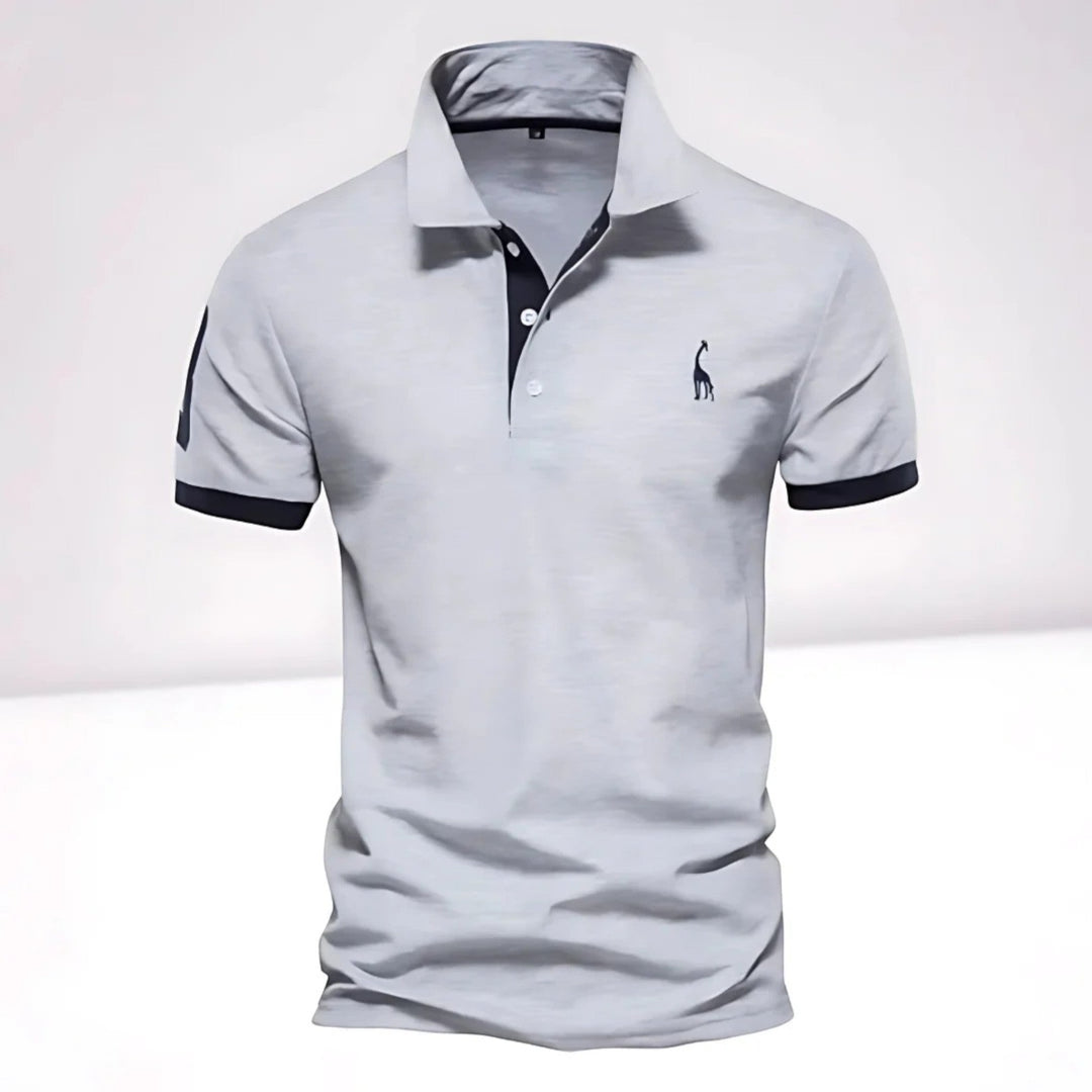 Tobias | Polo Casual pentru Bărbați | Mânecă Scurtă