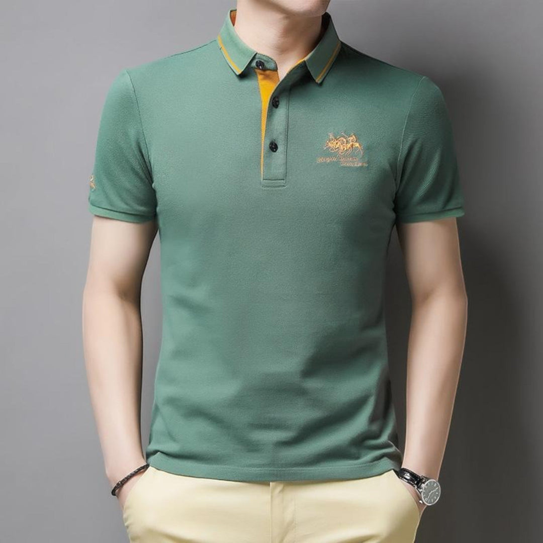André | Polo Casual pentru Bărbați | Mâneci Scurte