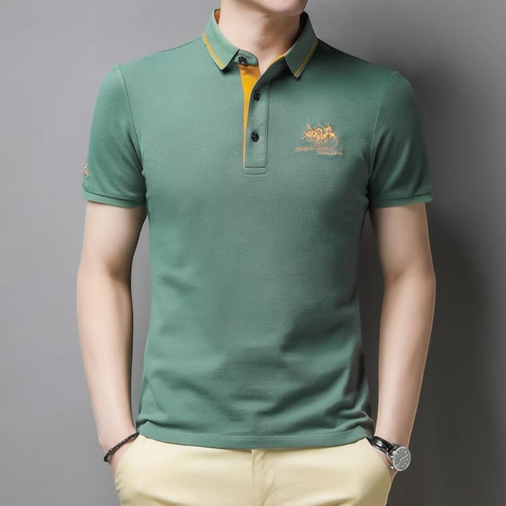 André | Polo Casual pentru Bărbați | Mâneci Scurte