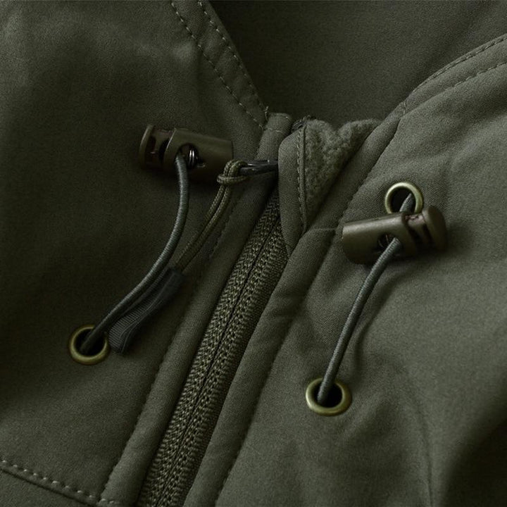 Maxim Giacca Softshell da Uomo – Giacca Outdoor Impermeabile e Antivento con Fodera in Pile