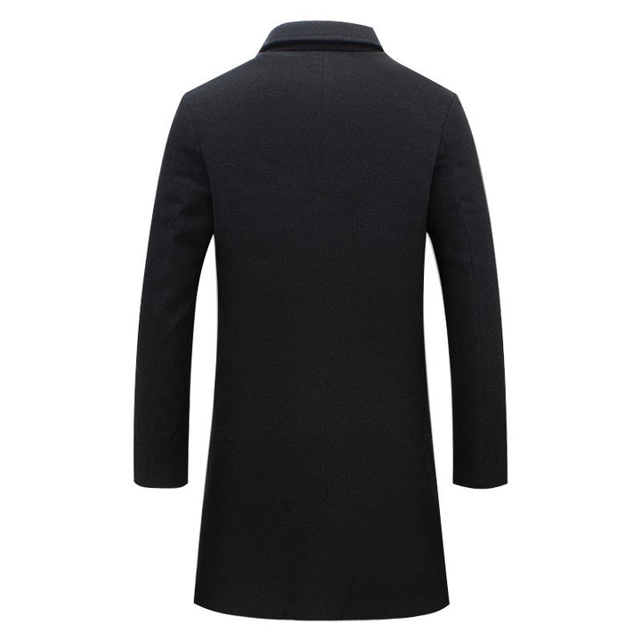 Christopher Cappotto Hombre Largo Sartorial – Elegante, Caliente y Estilo Formal
