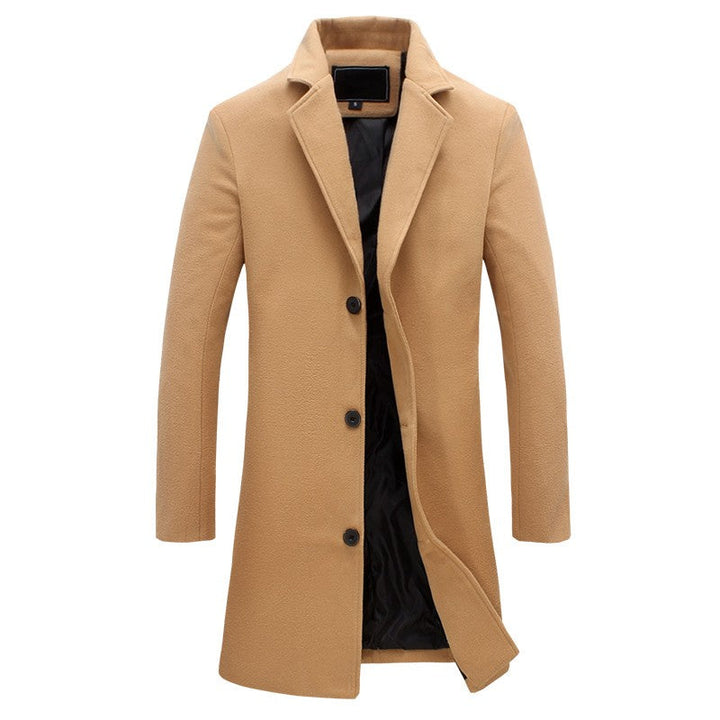 Christopher Cappotto Hombre Largo Sartorial – Elegante, Caliente y Estilo Formal