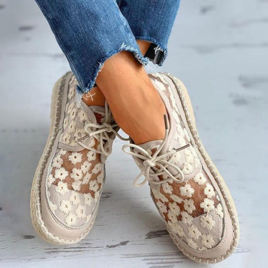 Scarpa ușoară și elegantă cu model floral – Vanessa