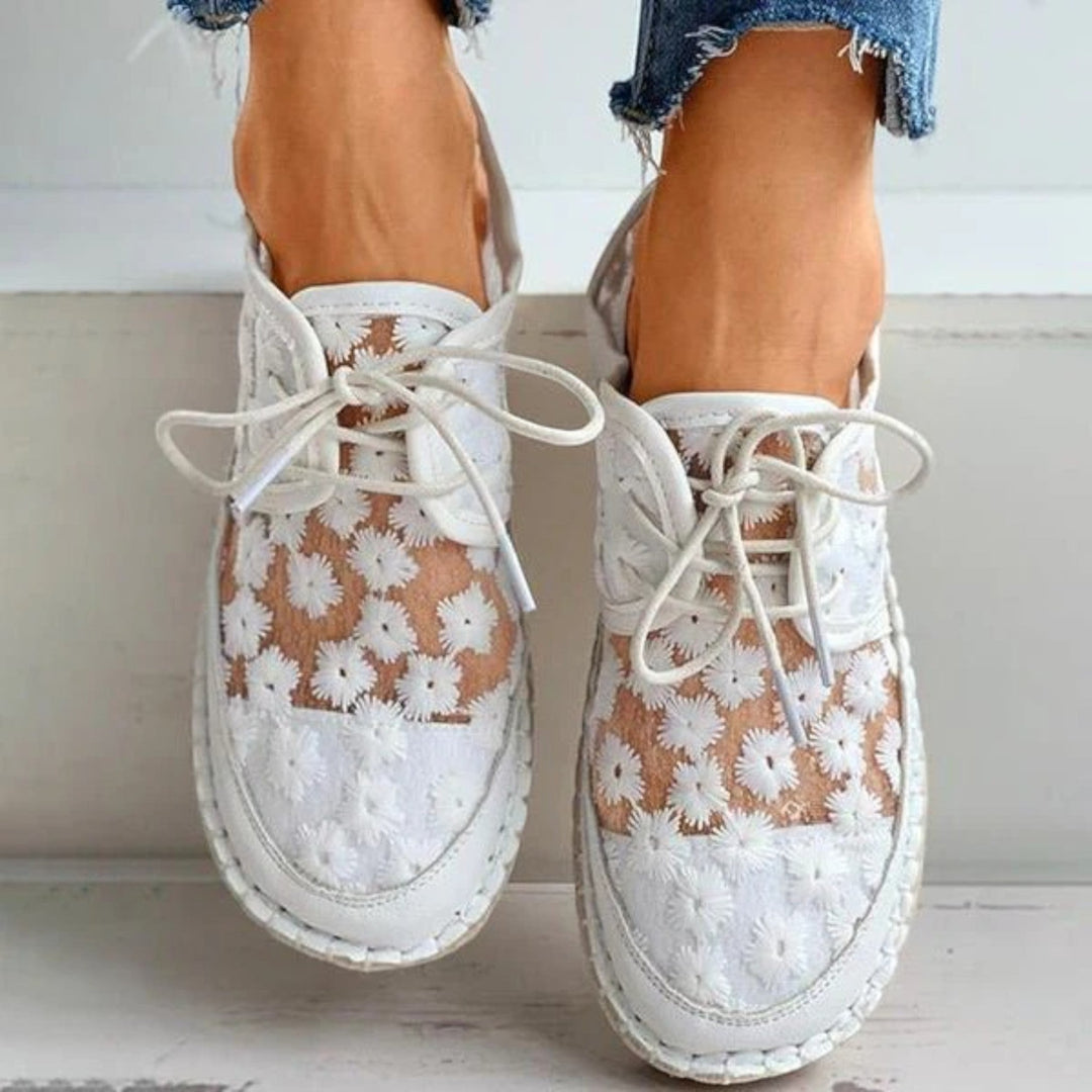 Scarpa ușoară și elegantă cu model floral – Vanessa