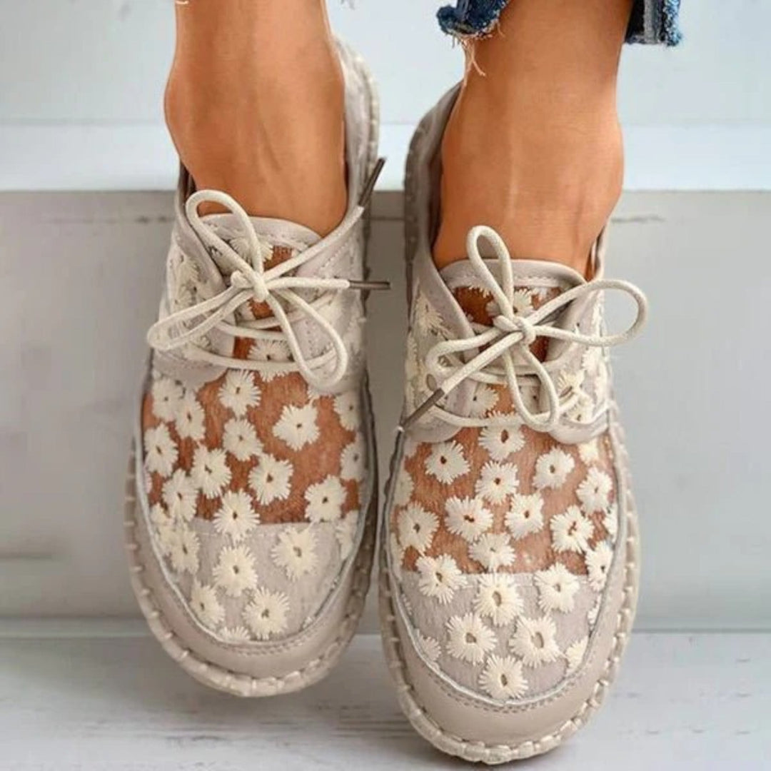 Scarpa ușoară și elegantă cu model floral – Vanessa