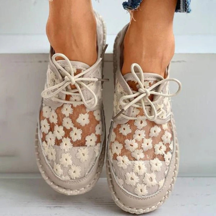 Scarpa ușoară și elegantă cu model floral – Vanessa