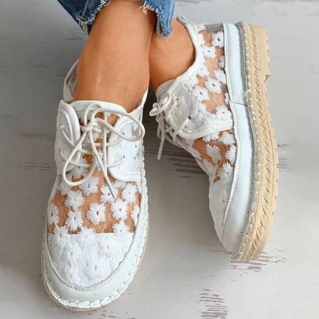 Scarpa ușoară și elegantă cu model floral – Vanessa