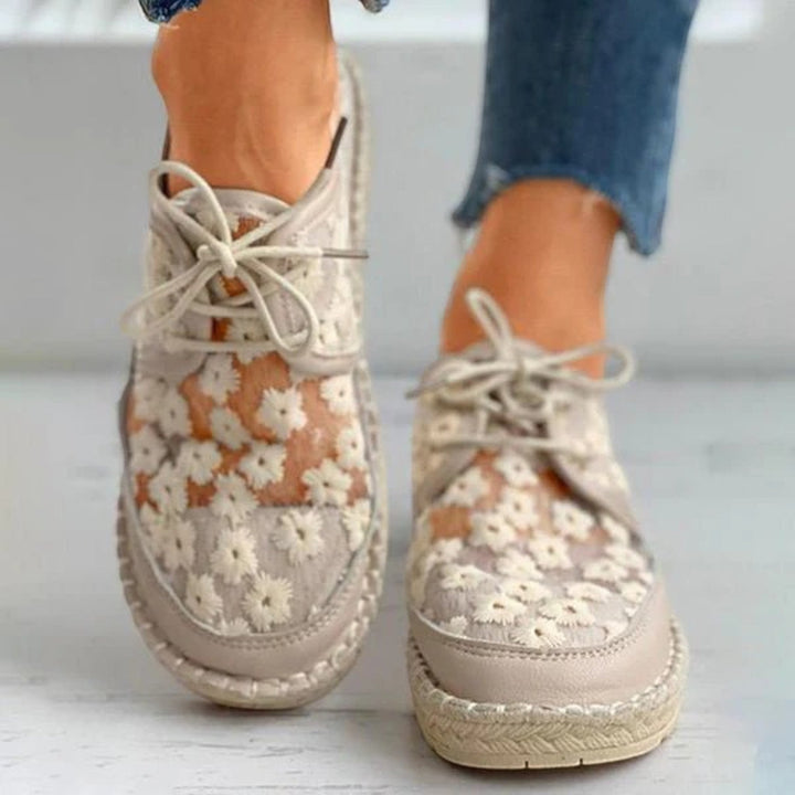 Scarpa ușoară și elegantă cu model floral – Vanessa