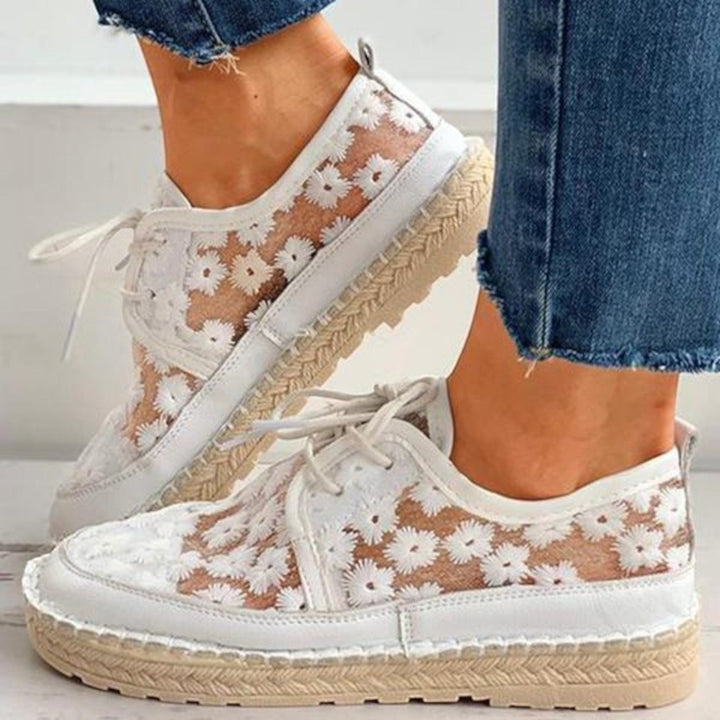 Scarpa ușoară și elegantă cu model floral – Vanessa