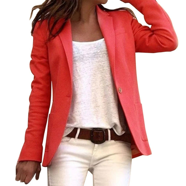 Manon | Sacou damă slim fit cu un nasture pentru femei