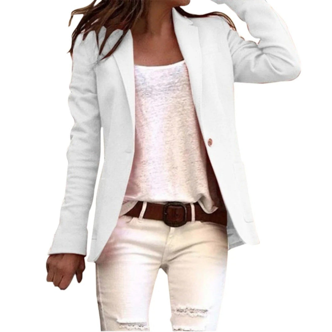 Manon | Sacou damă slim fit cu un nasture pentru femei